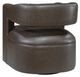 Homelegance® Sawyer Dark Coffee Swivel Chair-4