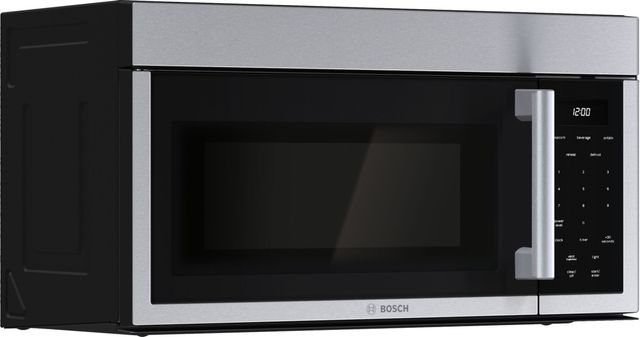 Bosch® 300 Series 1.7 Cu. Ft. Stainless Steel Over The Range Microwave -2