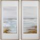 Uttermost® Coastline 2-Piece Multi-Colored Framed Prints Set-0