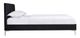 Mazin Furniture Melina Black Full Upholstered Platform Bed-2