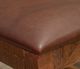 International Furniture Direct Antique Brown 24" Upholstered Counter Stool-4