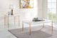 ACME Furniture Otrac White End Table with Gold Base-1