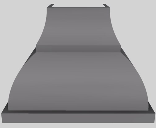 Vent-A-Hood® Designer Series 42" Gunsmoke Wall Mounted Range Hood-0