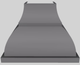 Vent-A-Hood® Designer Series 42" Gunsmoke Wall Mounted Range Hood-0