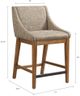 Olliix by INK+IVY Tan Multi Dean Counter Stool-2