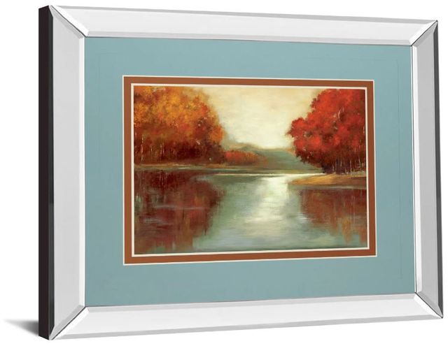 Classy Art Vanilla Sky by Asia Jensen Mirror Framed Wall Art-1