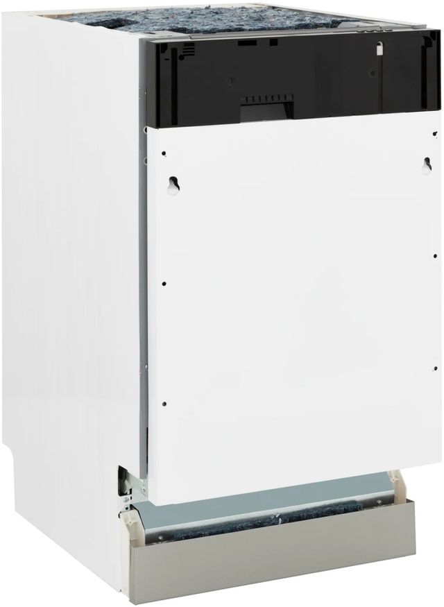 ZLINE Autograph Edition Tallac 18" Panel Ready Top Control Built-In Dishwasher with Champagne Bronze Handle-2