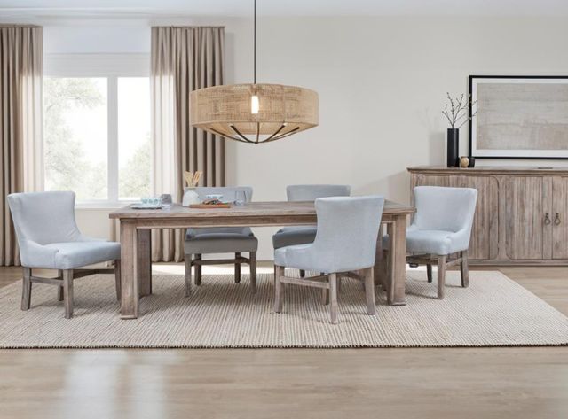International Furniture Direct Aruba Beige/Sand Drift Side Chair-1