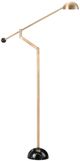 Crestview Collection Keaton Gold Floor Lamp-0