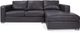 Decor-Rest® Furniture LTD 3900 2-Piece Right-Arm Facing Sectional and Chaise-2
