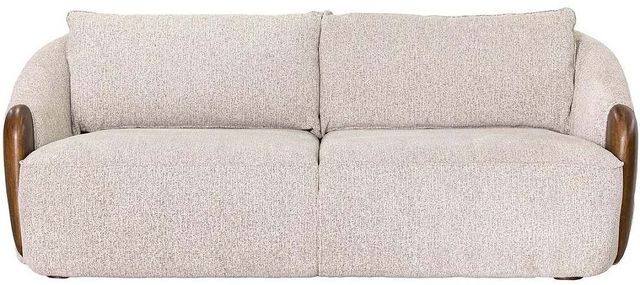 LH Home Seating Scale Heritage Brown/Wheat Sofa-3