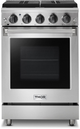 Thor Kitchen® 24" Stainless Steel Pro Style Gas Range-0