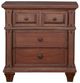 American Woodcrafters 2400 Sedona Cinnamon Cherry Nightstand-0