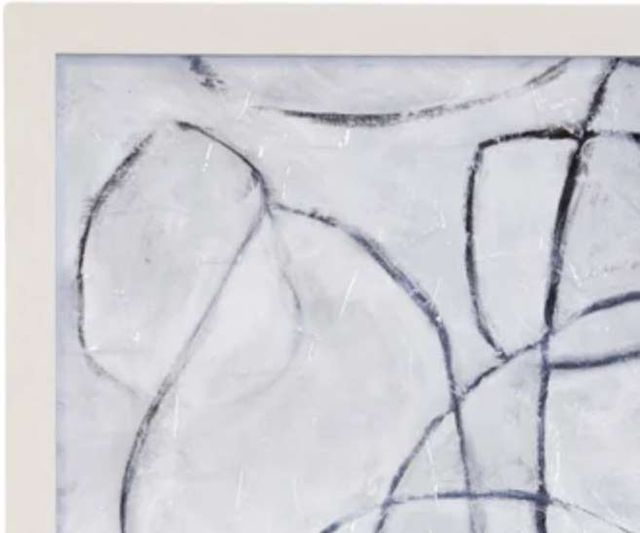 Stylecraft Suspended Time Black/Light Gray/Off-White Wall Art -2