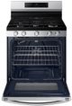 Samsung 30" Fingerprint Resistant Stainless Steel Freestanding Gas Range-2