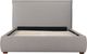 Moe's Home Collection Luzon Greystone Queen Bed-1