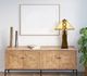 Cal® Lighting & Accessories Tiffany Wood/Yellow Table Lamp-2