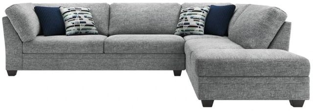 Hughes Furniture® 14500 2-Piece Vista Slate Right-Arm Facing Sectional and Chaise-0