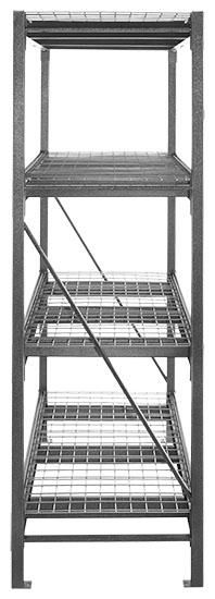 Gladiator® 48" Hammered Granite Welded Rack-1