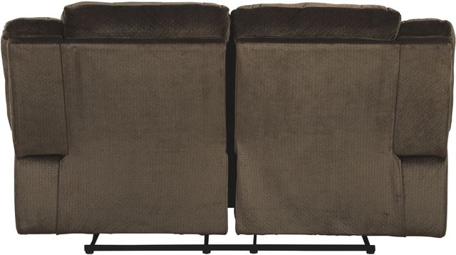 Signature Design by Ashley® Clonmel Chocolate Reclining Loveseat-2