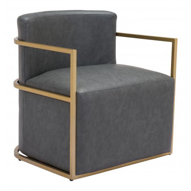 Zuo® Modern Xander Gray Chair-0