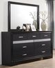 Coaster® Miranda 4-Piece Black King Bedroom Set-4