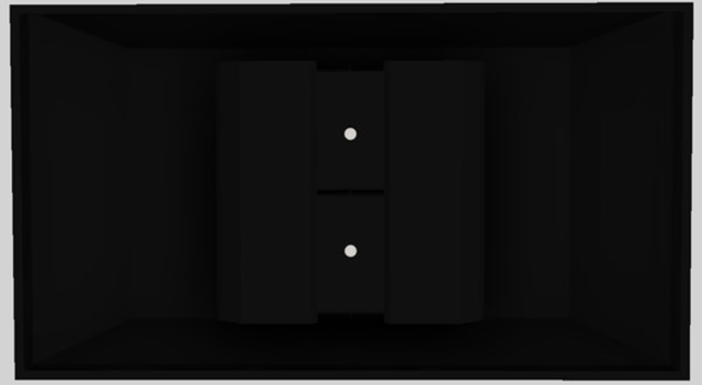 Vent-A-Hood® 54" Black Euro-Style Island Range Hood-2