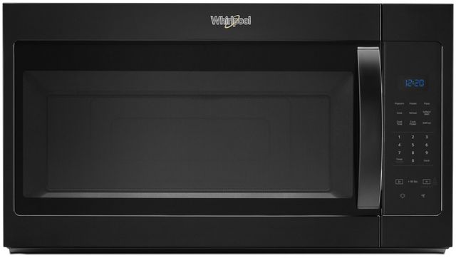 Whirlpool® 1.7 Cu. Ft. Black Over the Range Microwave-0