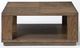 Flexsteel® Maximus Square Cocktail Table with Casters-0