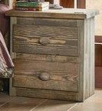 Simply Bunk Beds Mossy Oak Wood Nightstand-0