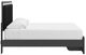 Signature Design by Ashley® Birmonton Black King Upholstered Storage Panel Bed-4