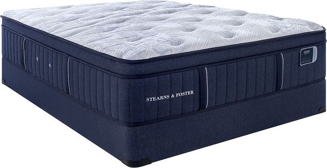 Grand matelas europlateau moelleux ressorts internes de Stearns & Foster® Estate Liam-2