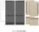 ZLINE Autograph Edition 60"  32.2 Cu. Ft. Panel Ready Built-In French Door Refrigerator with Graphite Gray Interior and Matte Black Accents-3