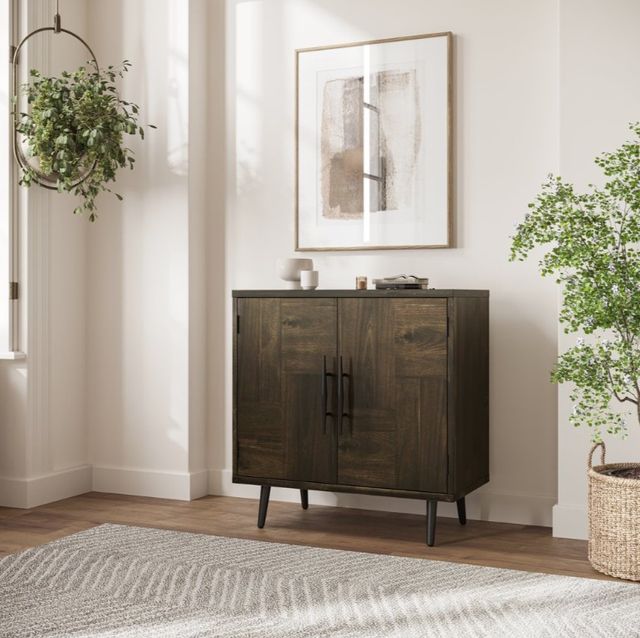 Jofran Inc. Colhane Walnut 2-Door Accent Cabinet-1