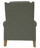 Best® Home Furnishings Customizable Joanna Manual High Leg Recliner with Honey Birch Legs-3