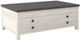 Signature Design by Ashley® Dorrinson Gray Lift Top Coffee Table with Antique White Base-0