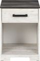 Signature Design by Ashley® Shawburn White/Dark Charcoal Gray Nightstand-1
