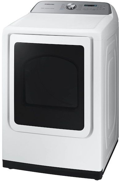 Samsung 7.4 Cu. Ft. White Electric Dryer-3