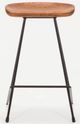 EQ3 Dawn Stained Ash/Black Counter Stool-1