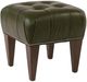 Smith Brothers Customizable 2000 Leather Small Square Ottoman-0
