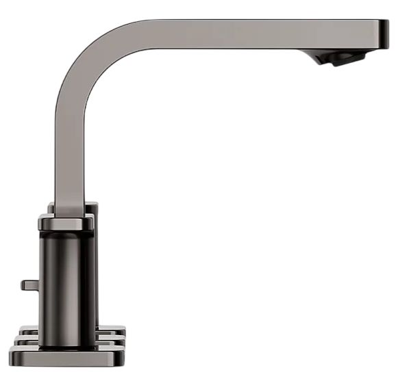 KOHLER® Parallel® Vibrant Titanium Widespread Bathroom Sink Faucet-2