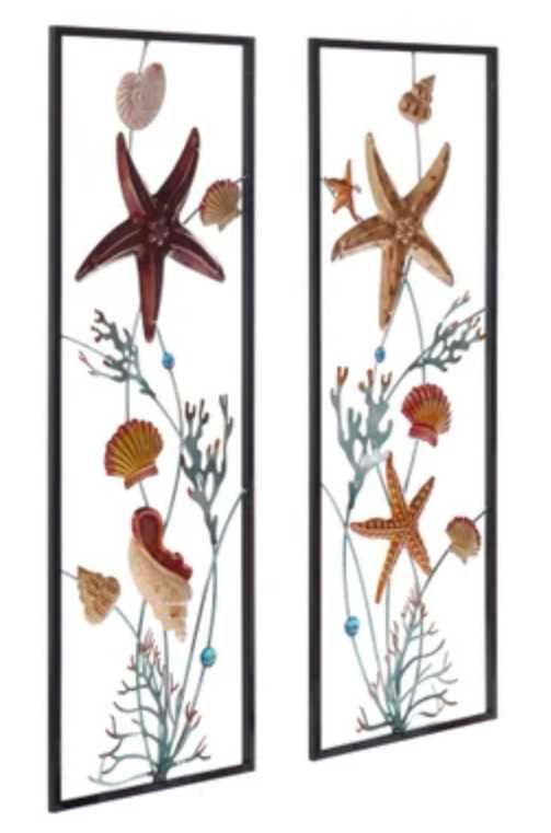 Stylecraft 2-Piece Black/White Wall Art Set-2