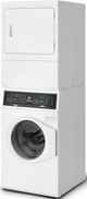 Speed Queen® SF7 White Gas Stack Laundry, 3.5 Cu. Ft. Washer, 7.0 Cu. Ft. Dryer-3