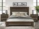 International Furniture Direct Town Brown/Gray Queen Panel Bed-1