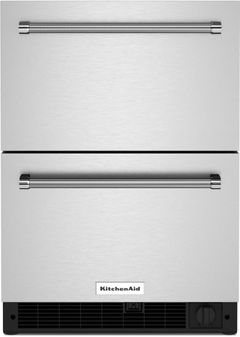 KitchenAid® 4.2 Cu. Ft. Stainless Steel Refrigerator Drawers