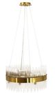 YHD Crystaline Gold 18-Light Chandelier-3