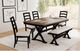 Elements International Tulane 6-Piece Black/Oak Dining Room Set-1