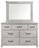 Elements International Scott 4-Piece White King Storage Panel Bedroom Set-2