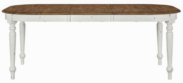 Liberty Furniture Carolina Crossing 5-Piece Antique Honey/White Dining Table Set-4