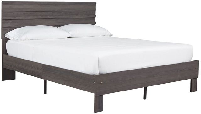 Signature Design by Ashley® Brymont 5-Piece Dark Gray Full Youth Platform Bed Set-1
